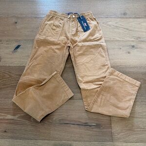 Vineyard Vines Boy’s Light Brown Corduroy Jetty Pants